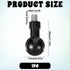 SynHHergyx 17mm Aluminum Alloy Ball Mount Adapter Ball Mount for Action Camera & Camcorder Compatible with Mounts B