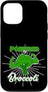Powered by Broccoli Funny Gym Design Case for iPhone 12/12 Pro