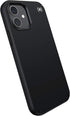 Speck iPhone 12 Case - Drop Protection, Scratch Resistant, Slim Design, Compatible Wireless Charging - Black, White