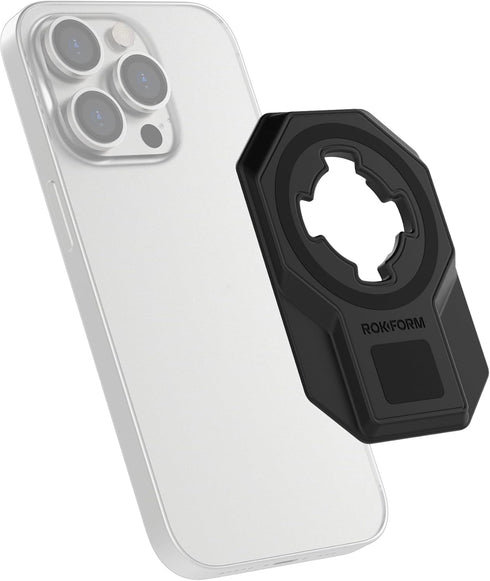 Rokform 3M Universal Adapter, Twist Lock and Mag Safe Compatible, Magnetic Phone Mount, Adapter Mounts to Almost Any