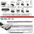 cablecc Down Angled USB 2.0 Type-A Male to Female Extension Data Flat Slim FPC Cable for FPV & Disk & Printer 50cm