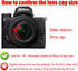 Z50 Lens Cap 46mm for Nikon Z50 with NIKKOR Z DX 16-50mm, Panasonic Lumix G Vario 14-42mm (2 Packs)