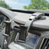 Dual Car Phone Mount, Adjustable Phone Holder for Car Dashboard, Compatible with 3.5 to 6.8 inch Smartphones