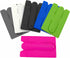 Card Holder with Cell Phone Stand, Stick-on Silicon Rubber Smartphone Sleeve Support Wallet (6pcs)