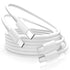 100W USB C to USB C Cable 2 Pack, 10ft Fast Charging Cable for Android, iPhone 15, MacBook, iPad Pro - Type C