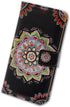 iPhone 11 Pro Max Case - Colorful Mandala Flower Flip Leather Wallet Cover with Card Slot