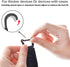 UKCOCO Cm Tablet Holder Tablet Holder Strap Hand Grip Universal Nylon Band for E-Reader Black Finger Bracket Elastic