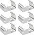 ZZLZX 6PCS Metal 9-Volt Battery Clips Battery Holder Clip AA Double Battery Holder