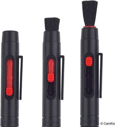 Camera Lens Cleaning Kit - Air Blower, Cleaning Brush, Lens Cleaning Pen, Wet Tissues, Microfiber Cloths