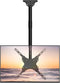 WALI TV Ceiling Mount Adjustable Bracket for 26 to 65 Inch Displays, Up to 110 Lbs, Mounting Holes 400x400mm