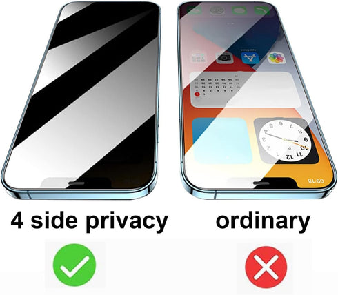 2 Pack 360 Degree Privacy Screen Protector for Samsung Galaxy S24 Ultra, Anti-Spy 4 Sides Soft Film 6.8 inch