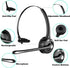 Trucker Bluetooth Headset with Microphone, Wireless Cell Phone Headphone, On Ear Design for Home Office