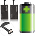 Type C Wireless Charging Receiver Adapter, 1000mA Qi Receiver Chip, Widely Suitable for Type C Mobile Phones