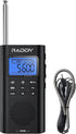 Raddy RF886 Portable Shortwave Radio, AM/FM/SW/VHF/WB Digital Radio with Bluetooth Connection