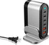 GTRXHIJV 6-in-1 USB Charging Seat, Multi-Port Hub, Fast Charging Wall Charging Station, Power