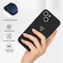 Cute Slim Shockproof Phone Case for iPhone 13, with Wireless Charging Support and Protection (Black)