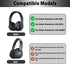 Adhiper Cooling Gel Replacement Earpad for Anker Soundcore Life Q20/Q20BT/Q20+/Q20i Headphones,Comfortable and Refreshing Ear Cushion, Ice Fabric Headphone Earpads, Black