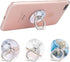 Bonoma 3-Pack Cell Phone Ring Holder Stand, 360 Rotation Universal Grip Compatible with Smartphones and Tablets, Marble