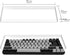 Geekria Premium Acrylic Keyboard Dust Cover for 60% Compact 61 Keys Keyboard Compatible with Razer Huntsman Mini
