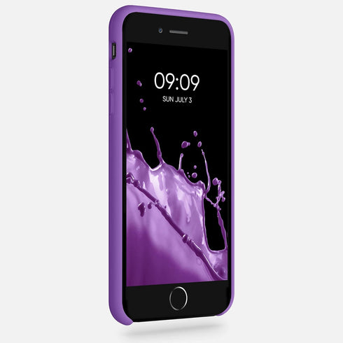 kwmobile Case for Apple iPhone 7 Plus/iPhone 8 Plus, TPU Silicone Phone Cover with Soft Finish, Orchid Purple