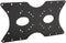 Mount-It! Steel VESA Adapter Plate Bracket, Conversion Kit for TV and Monitor Mounts,