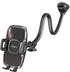 1Zero Solid Car Truck Phone Mount Holder with 14-Inch Gooseneck Long Arm, Windshield Mobile Holders with