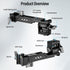 Sirui Camera Monitor Mount for DJI RS 4, RS 4 Pro, RS 2, RSC 2, RS 3, RS 3 Pro, RS 3 Mini with Quick Release NATO Clamp