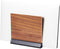 Yamazaki Home Rin Portable Laptop Holder Stand, Wooden Storage Station for Desk in Bedroom or Office