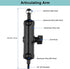 Kitchen Cabinet Tablet Holder for 7.0~12.9 inch iPad/Nexus/LG G Pads, Multi-Angle Adjustable Aluminum Alloy Arm