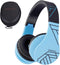 PowerLocus Bluetooth Headphones for Kids, Wireless Foldable Over Ear Headset with Microphone, 85DB Volume Limit, FM,