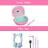 Mchoi Hard Carrying Case for Riwbox CT-7 Pink, Jack CT-7S Cat Green, iClever IC-HS01 Bluetooth Headphones