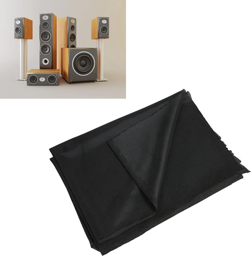 Estink Speaker Grill Cloth - Polyester Breathable Mesh Fabric Protector for Home Speakers Media Cabinet Stage