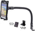 Arkon Mounts Car Seat Rail Phone/Tablet Mount | 22" Gooseneck | 360° Adjustable | Fits Up to 8" Screen