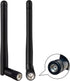 KHIYQILO WiFi Antenna Dual Band 2.4GHz 5.8GHz MIMO 3dBi RP-SMA Connector Set of