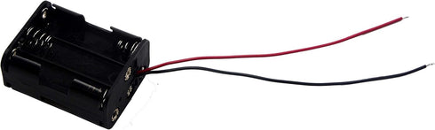 Pack of 3 AA Battery Holder, 6 AA Battery Holder with Leads, 9v AA Battery Holder