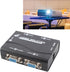 Wisoqu 4 1 4 250Mhz 1920x1440 VGA Splitter Amplifier Box, Port Powered in Out Video Distribution Duplicator, HD Video