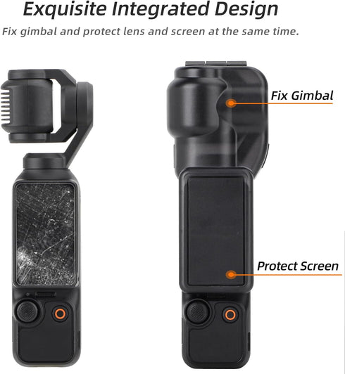 Gimbal Cover Camera Lens Protector Cap for DJI Osmo Pocket 3 Handheld Camera Lens Screen Protector Guard.