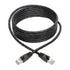 Tripp Lite Cat6a Snagless Shielded STP Patch Cable - 10G-Certified, PoE, Black M/M, 10ft