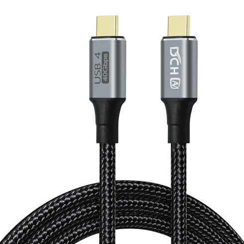 4ft USB 4 Cable USB C to USB C 8K HD Display Video 40 Gbps Data Transfer 100W Fast Charging Cord for Monitor