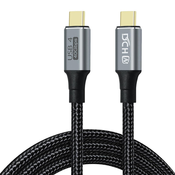 4ft USB 4 Cable USB C to USB C 8K HD Display Video 40 Gbps Data Transfer 100W Fast Charging Cord for Monitor