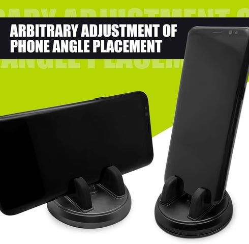 1 PC Car Dashboard Mobile Phone Holder, 360° Rotatable Mobile Phone Holder, Non-Slip Center Console Desktop Navigation