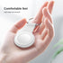 AirTag Keyring Silicone Case with Hook for Apple Air Tag GPS Tracker, Anti-Lost, Anti-Scratch, Shock Resistant (Pink)