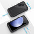 Lanhiem Samsung Galaxy S23 FE Case, IP68 Waterproof Heavy Duty Protection with Built-in Screen Protector, Black