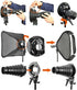 Godox S Type Bracket Bowens Mount Holder for Speedlite Flash Snoot Softbox Beauty Dish Reflector
