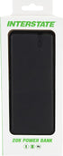 Interstate Batteries 20,000mAh Power Bank Charger for Cell Phones, Electronics, Emergencies (5V, 20Ah) with LED USB