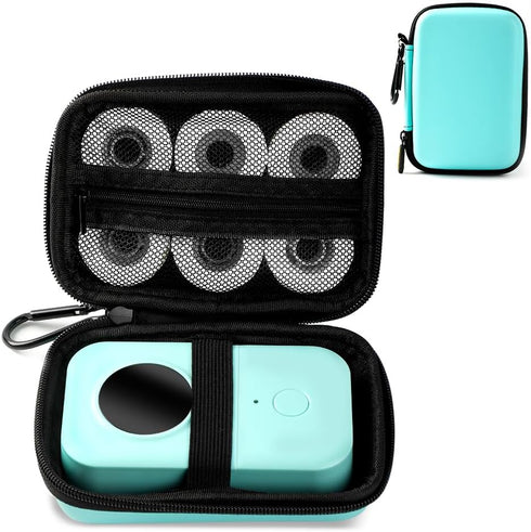 Phomemo D30 D35 Label Maker Case, Waterproof Storage Bag for NELKO P21/NIIMBOT D11/SUPVAN E10, Box Only