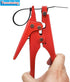 Zip Tie Tool, Zip Tie Gun for Tensioning and Cutting Plastic Nylon Cable Ties Under 3/8 Inch