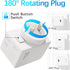 180° Rotating Plug Wall Charger Plug Power Adapter with PD 30W USB-C Charger Block- USB Power Adapter Charging Adapter for iPhone15/15Plus/15Pro/15Pro Max,14/13/12 Series, Galaxy, Pixel 4/3, iPad