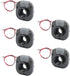 Zyyini 5pcs 3MP Lens Mount Aperture, IR-Cut- Filter Switcher IR Lens Mount CCTV Filter for Camera