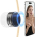 pop-tech Magnetic Vacuum Suction Mirror Phone Holder (Smooth Mirror Surface Only), Gym Bathroom Kitchen Shower Phone